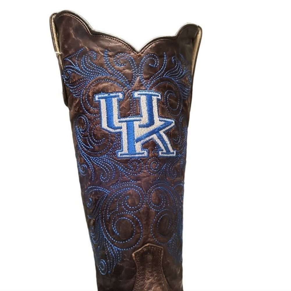 NWT Women's University of Kentucky Gameday Cowboy Boots - Picture 3 of 12